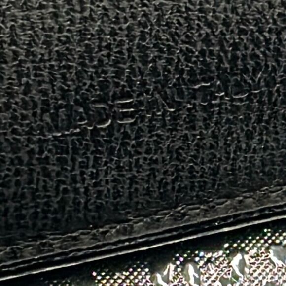 Salvatore Ferragamo Bifold Cardholder Wallet Solid Black Minimalist Classic - Picture 9 of 11